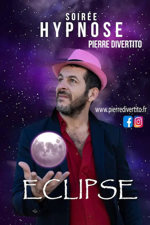 Eclipse plongez au coeur de l'inconscient, dans tout le sud ouest, pierre divertito vous amène entre rire et rêve éveillé