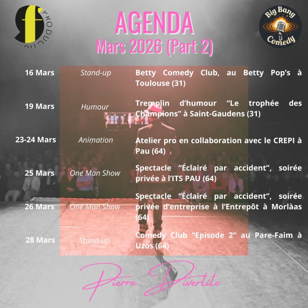 L agenda de mars de pierre divertito partie 2